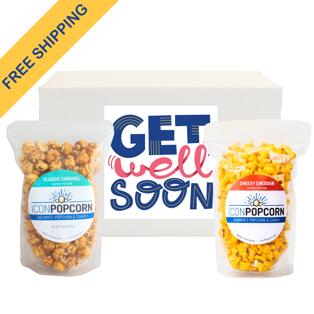 Get Well Soon Popcorn Gift Box