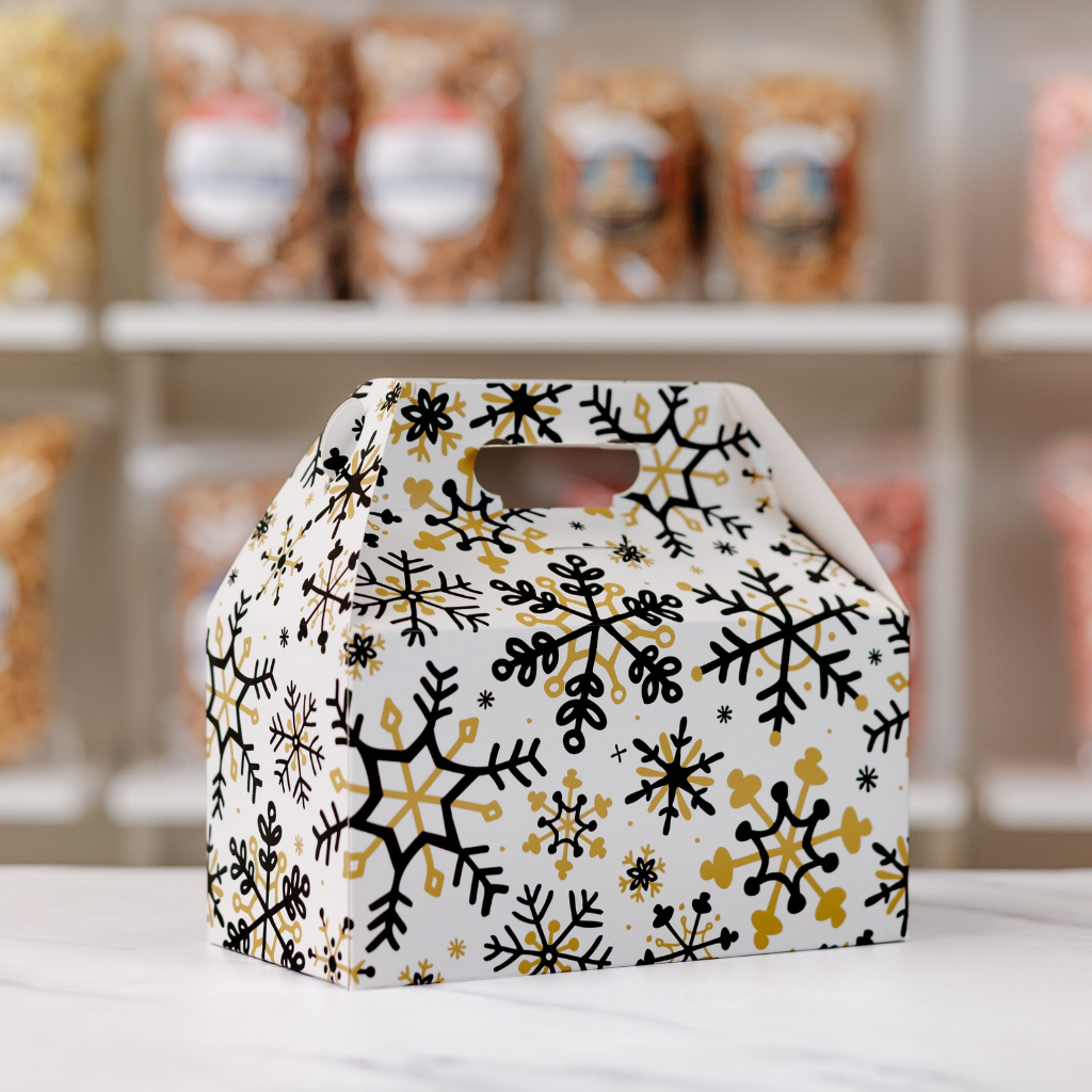Holiday Popcorn Gable Box Gift Set