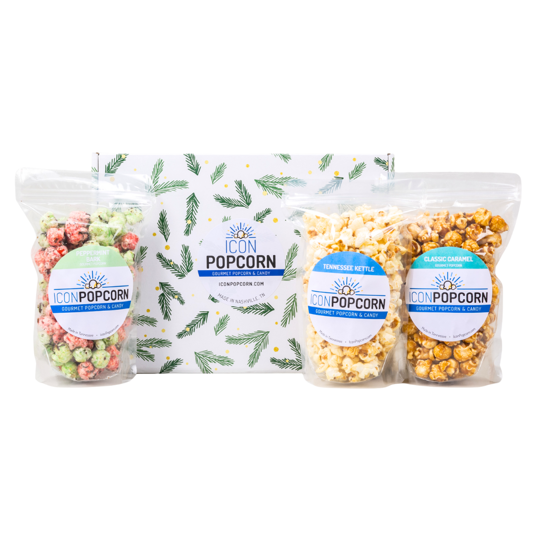 Holiday Gourmet Popcorn Gift Box