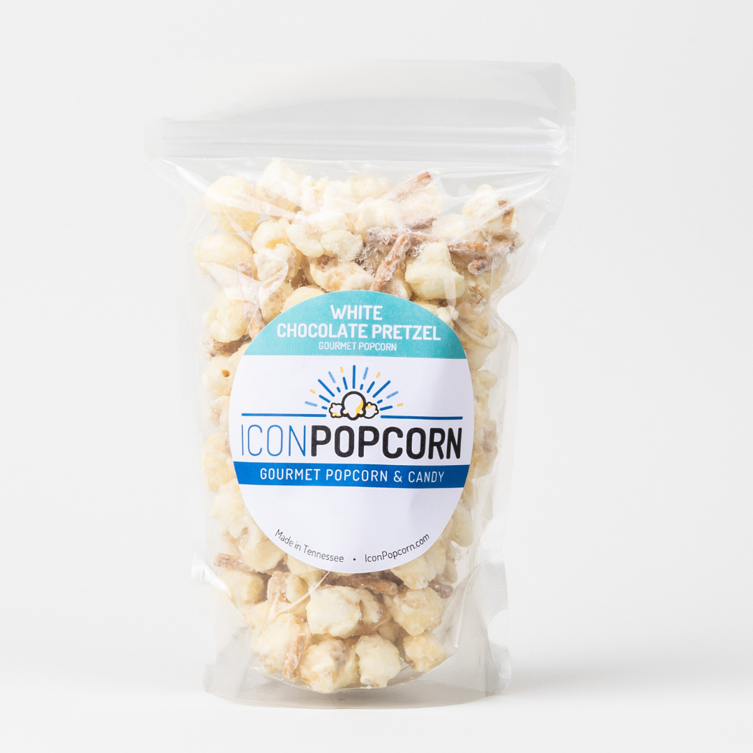 White Chocolate Pretzel Popcorn